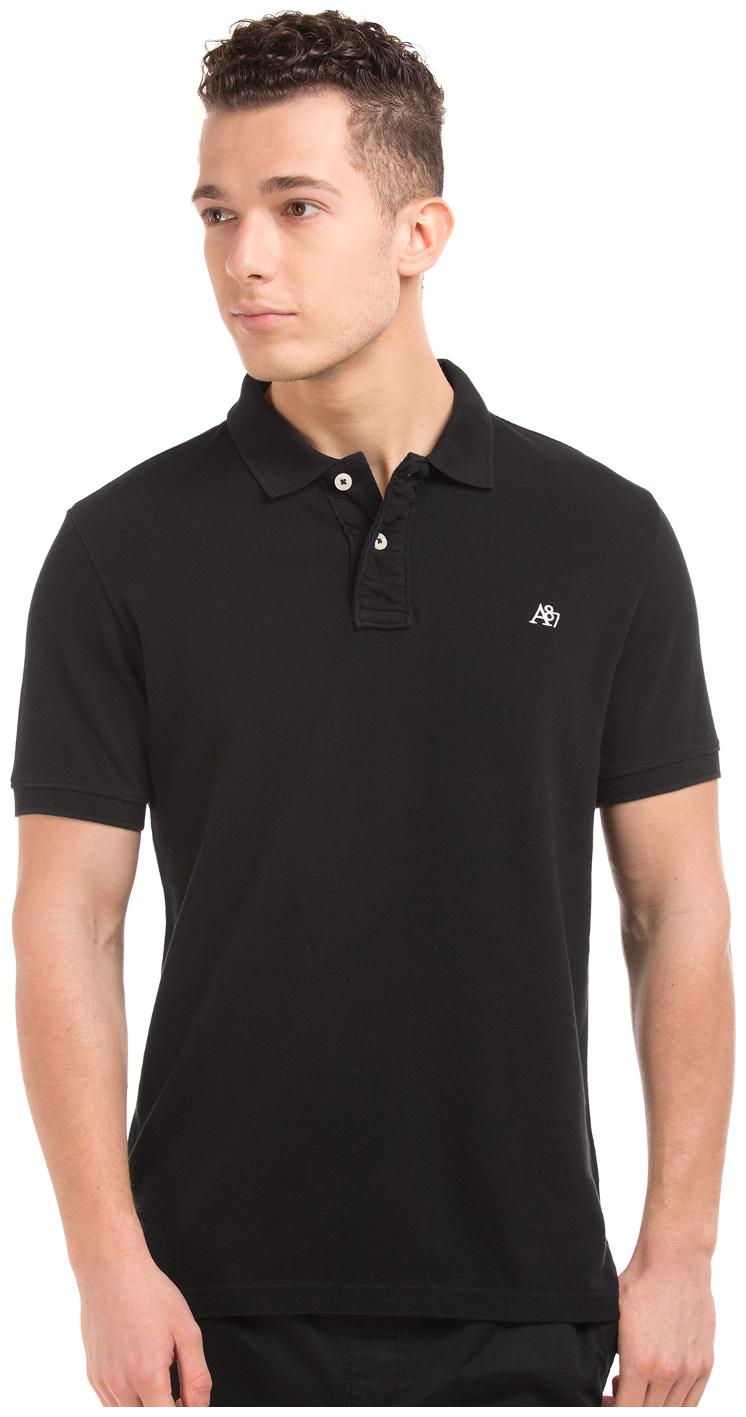 

Aeropostale Men Black Regular fit Cotton Polo collar T-Shirt - Pack Of 1