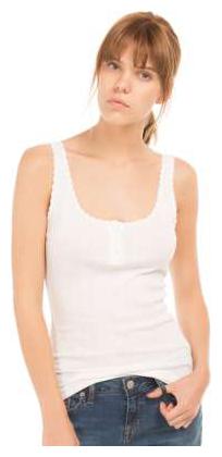 

Aeropostale Women Printed A-line top - White