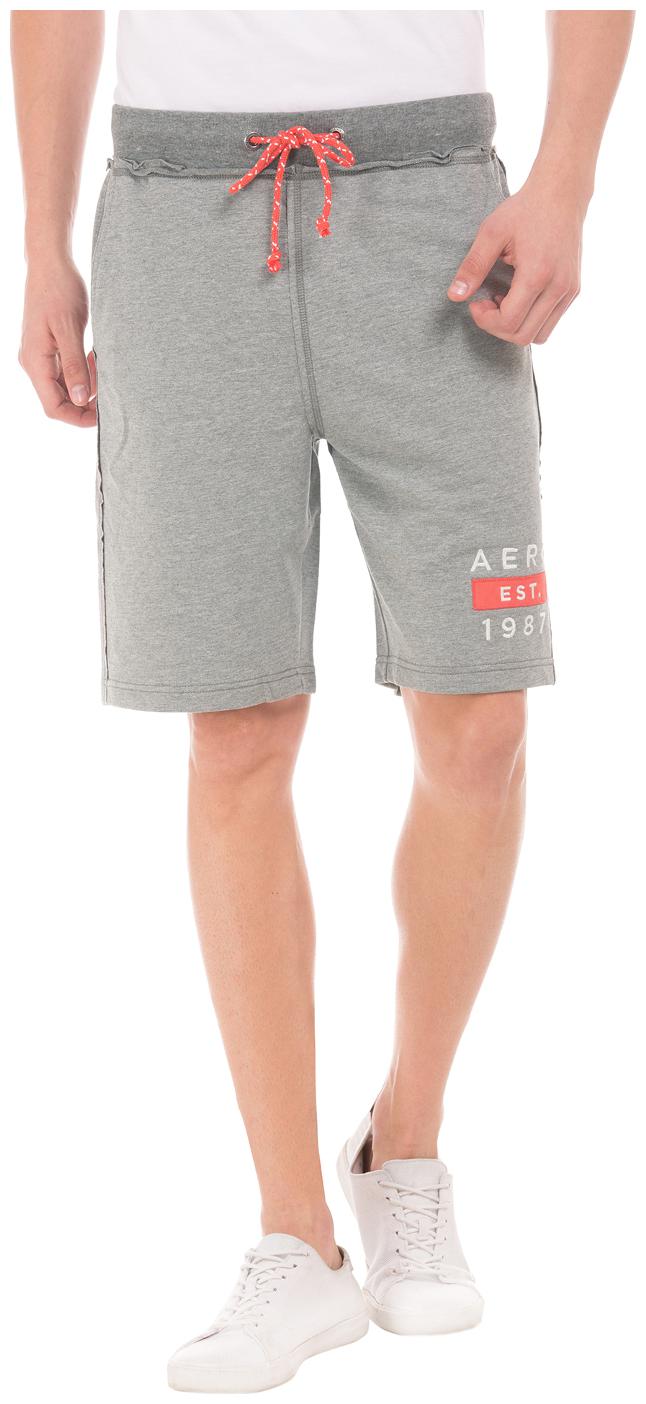 

Aeropostale Men Grey Regular Fit Regular Shorts