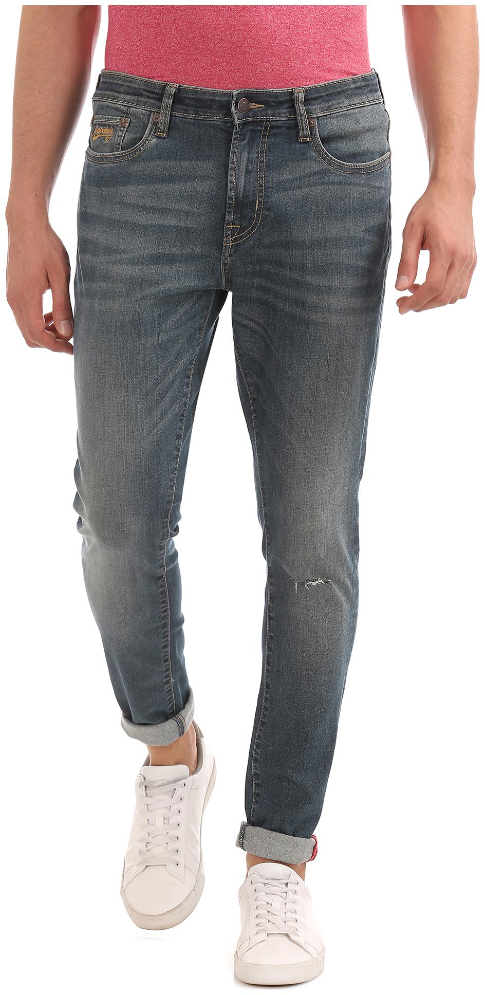 

Aeropostale Men Blue Super Skinny Fit Jeans