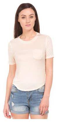 Aeropostale Women Solid A-line top - White
