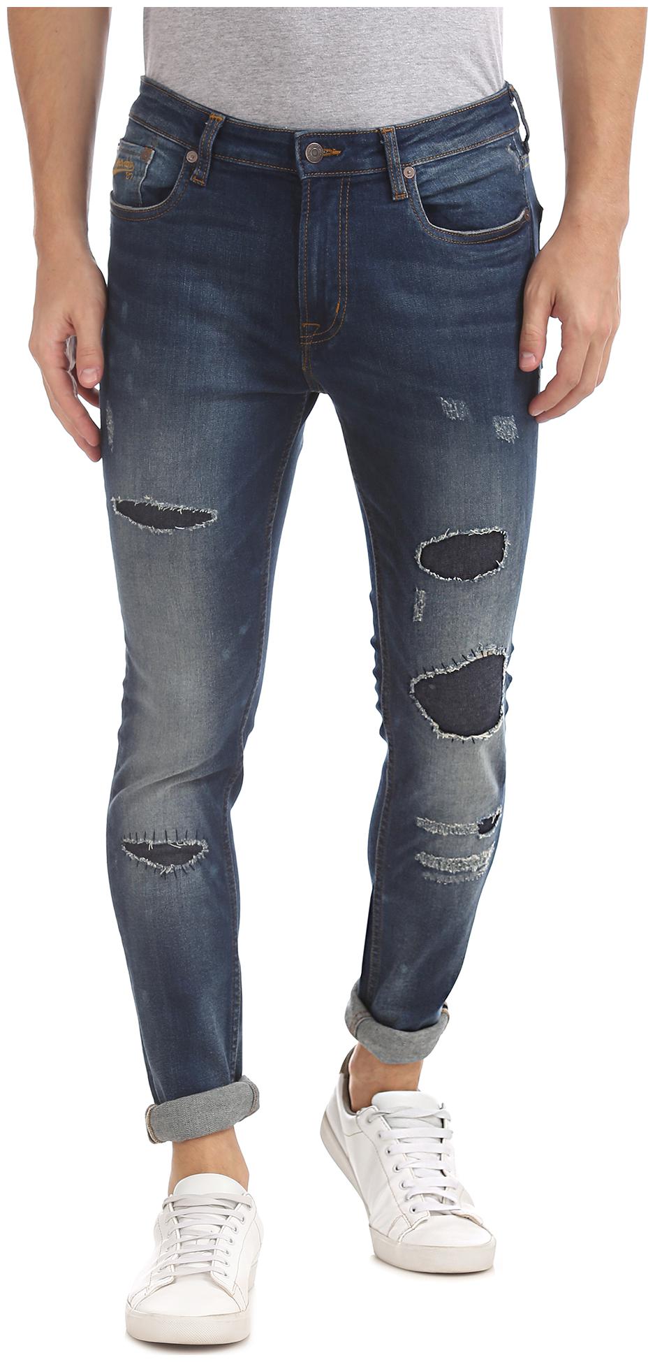 

Aeropostale Men Blue Super Skinny Fit Jeans