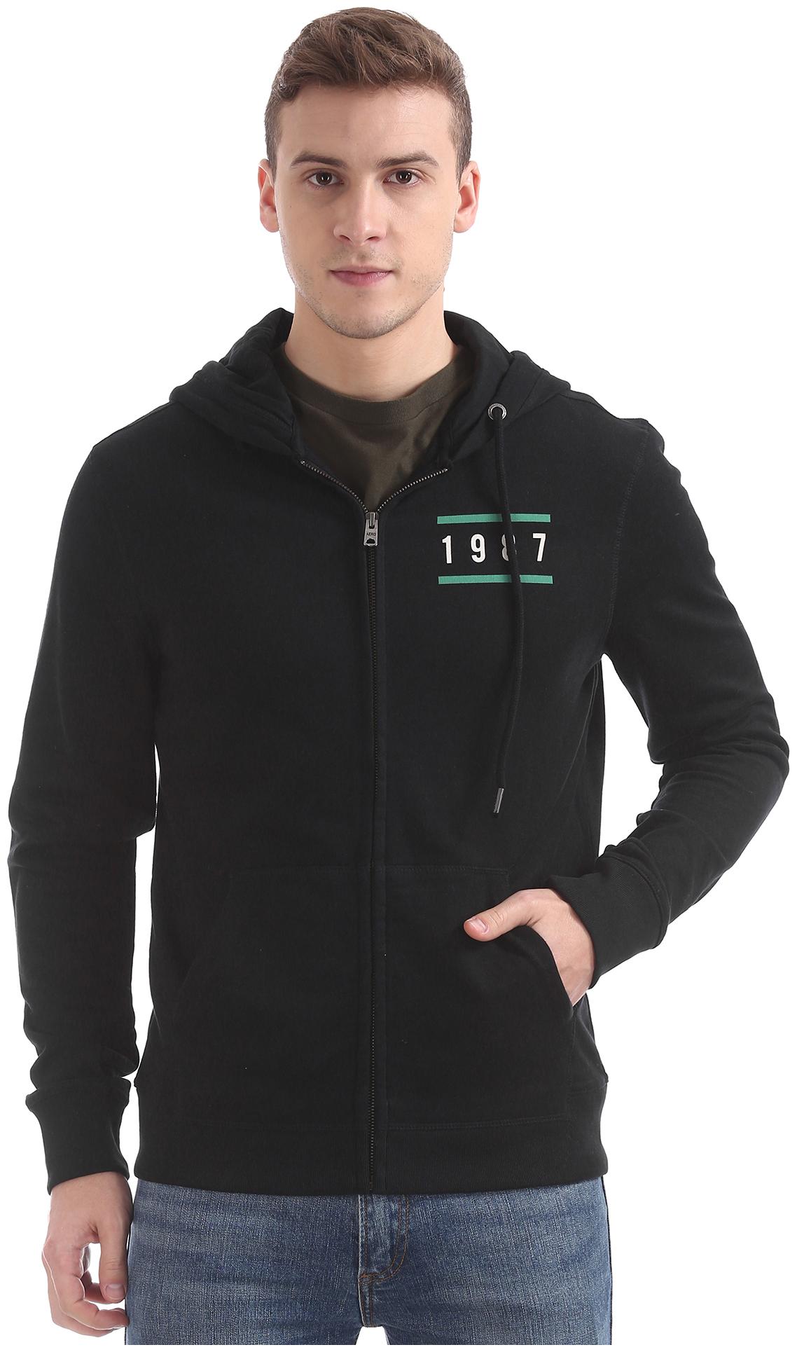 

Aeropostale Rear Print Hooded Sweatshirt