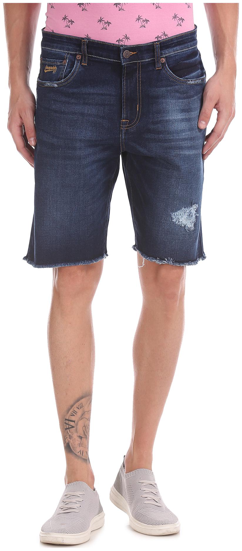 

Aeropostale Men Blue Regular Fit Regular Shorts
