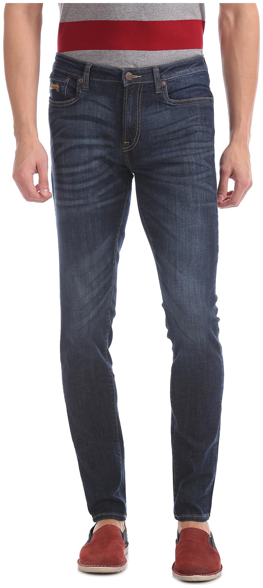 

Aeropostale Men Blue Super Skinny Fit Jeans