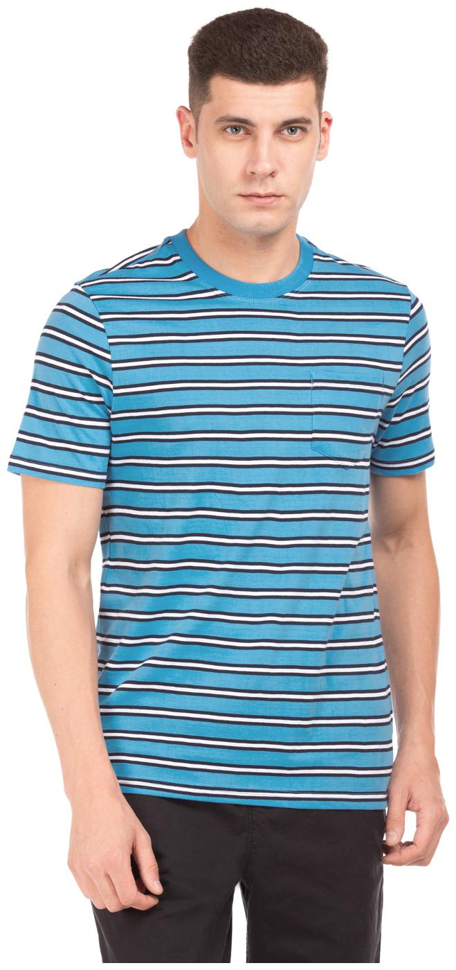 

Aeropostale Men s Round Neck T-Shirt - Blue