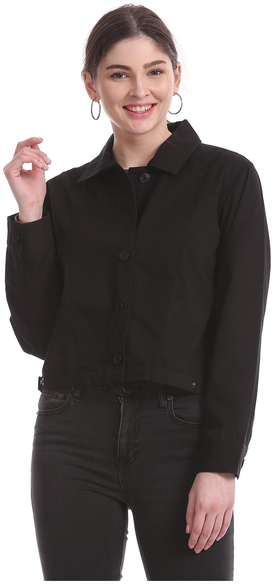 

Aeropostale Women Summer jacket - Black