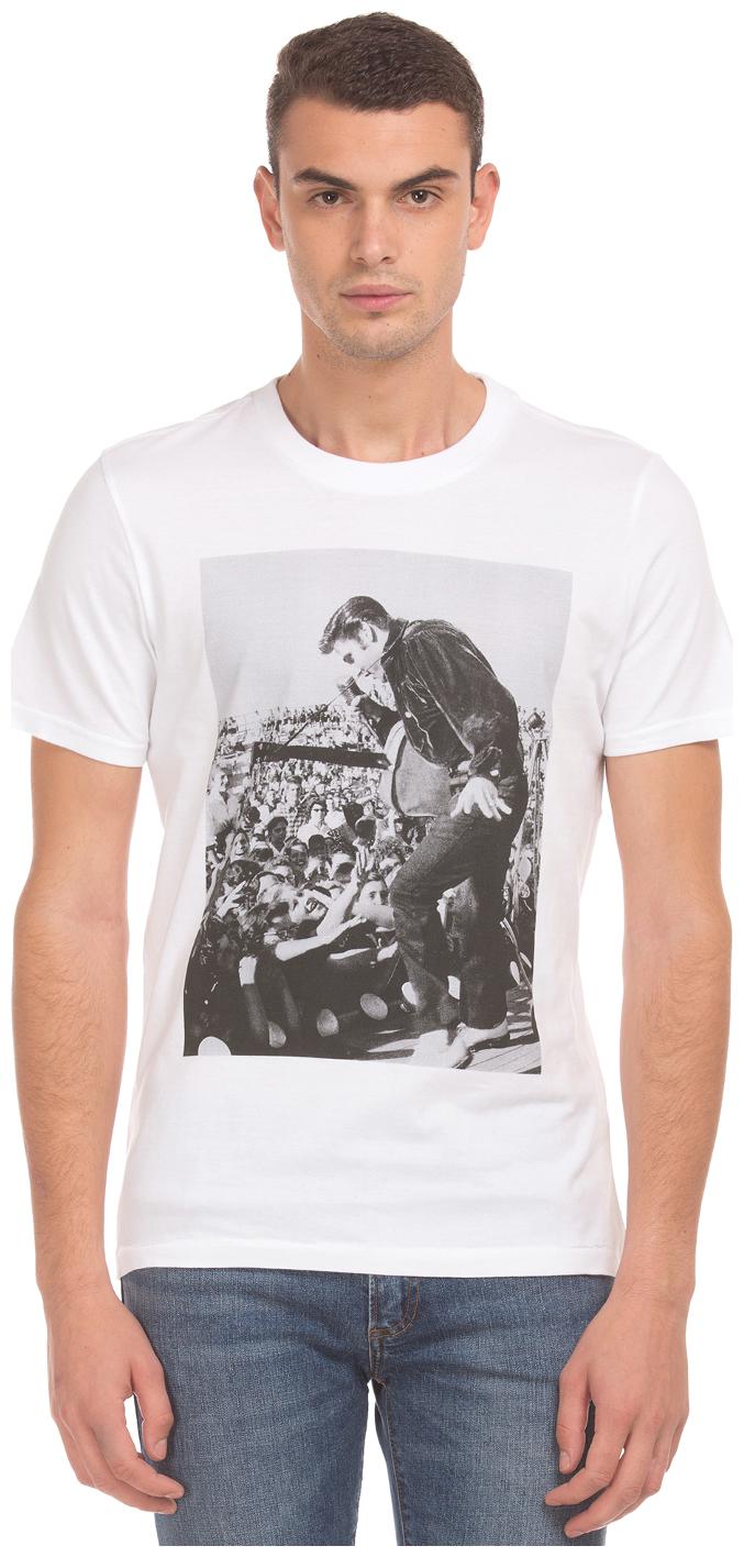 

Aeropostale Men s Round Neck T-Shirt - White