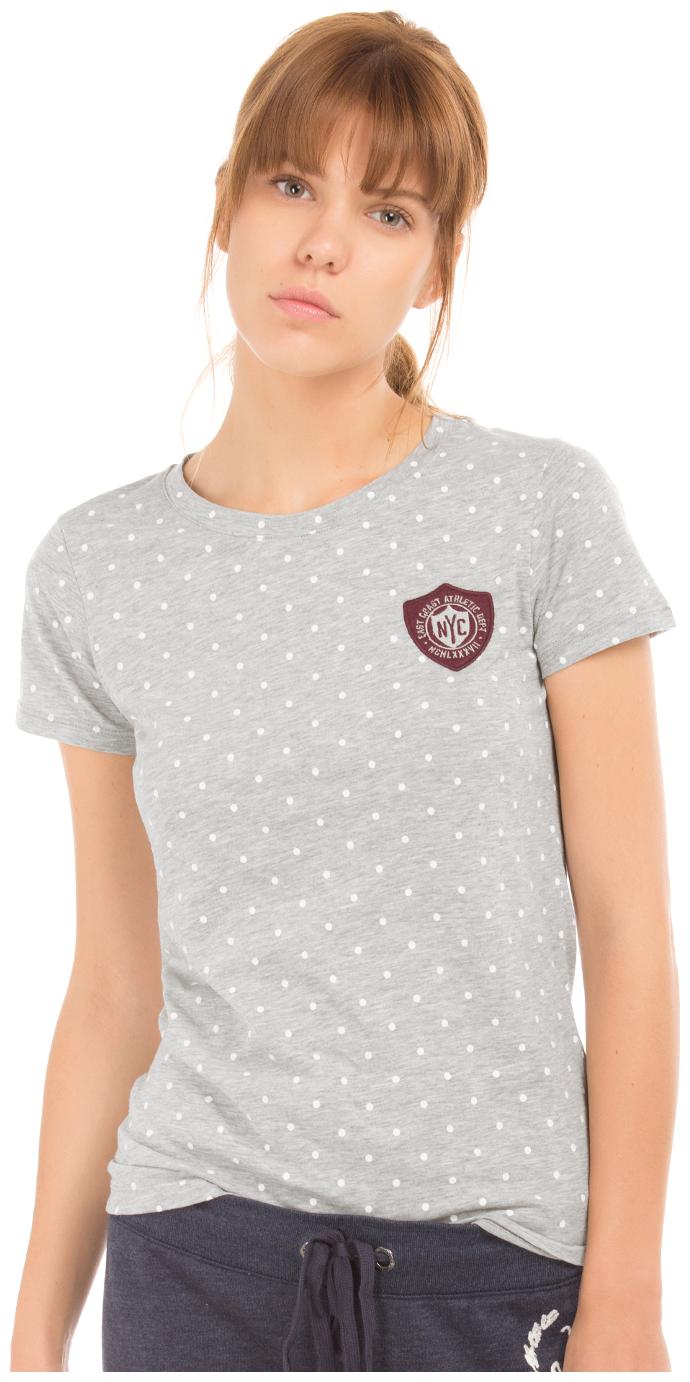 

Aeropostale Women Grey Regular fit Round neck Cotton Tank top