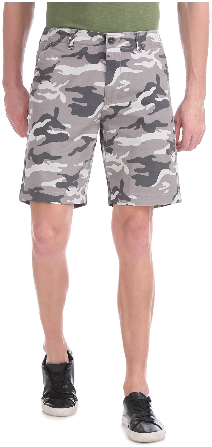 

Aeropostale Cotton Printed Shorts 3 4ths