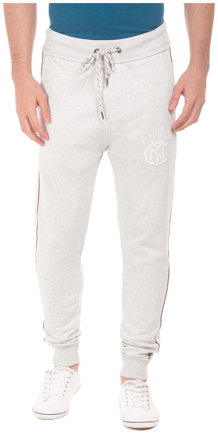 

Aeropostale White Cotton Solid Slim Fit Joggers