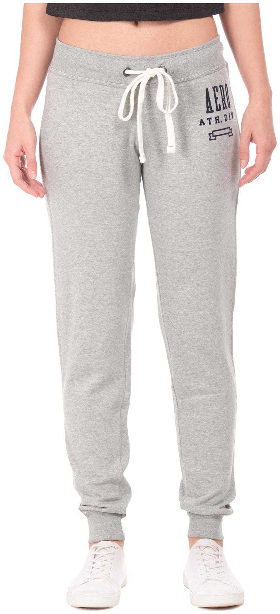 

Aeropostale Women Slim fit Cotton Solid Track pants - Grey