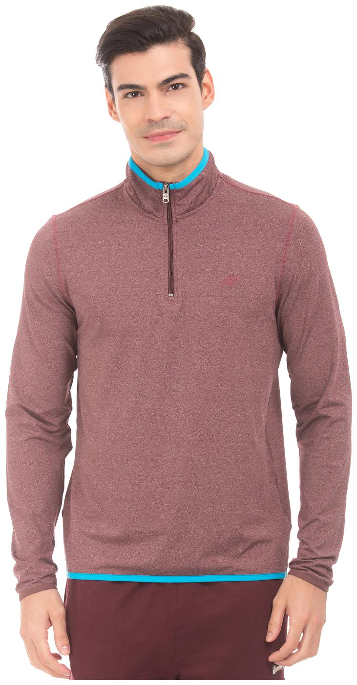 

Aeropostale Men s High Neck T-Shirt - Red