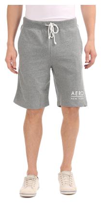 

Aeropostale Men Grey Regular Fit Regular Shorts