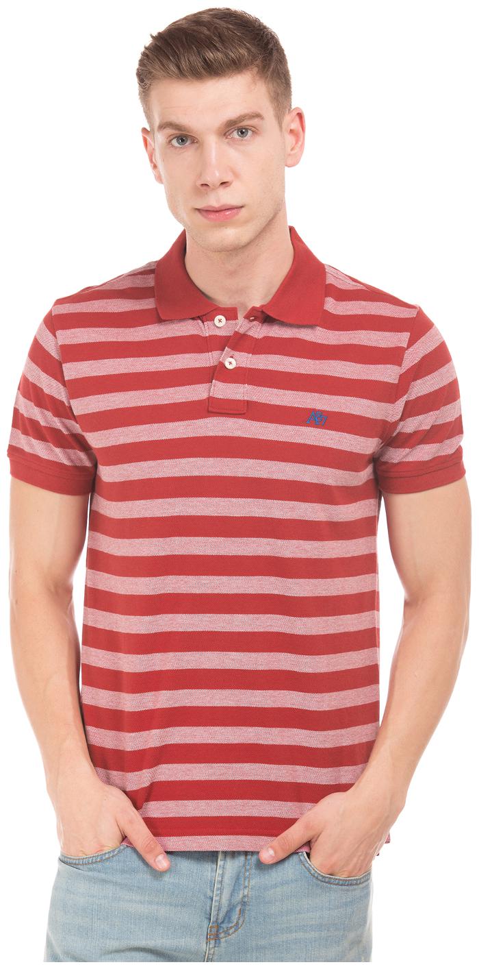

Aeropostale Men Red Regular fit Cotton Polo collar T-Shirt - Pack Of 1