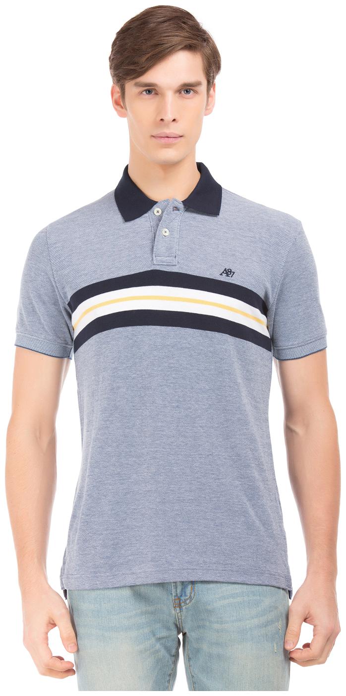 

Aeropostale Men s Polo T-Shirt - Blue