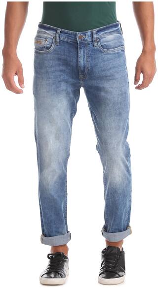 Aeropostale Men Blue Skinny Fit Jeans