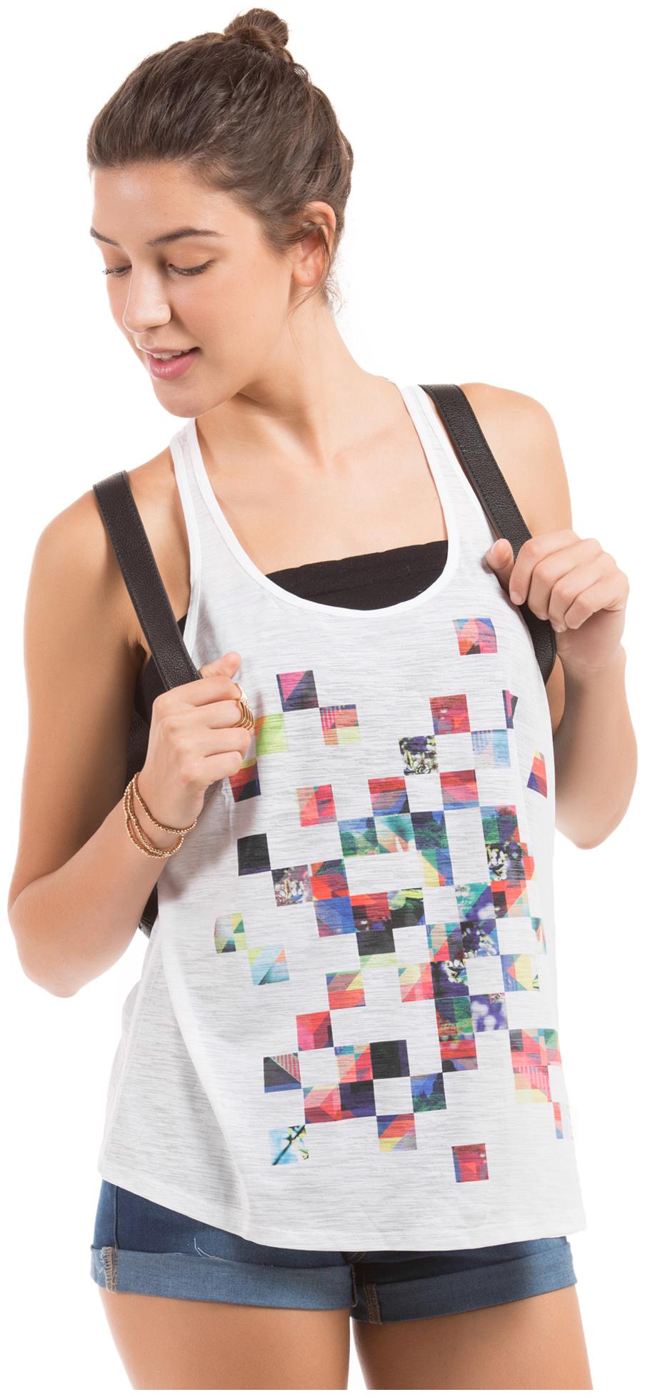 

Aeropostale Women Printed Regular top - White