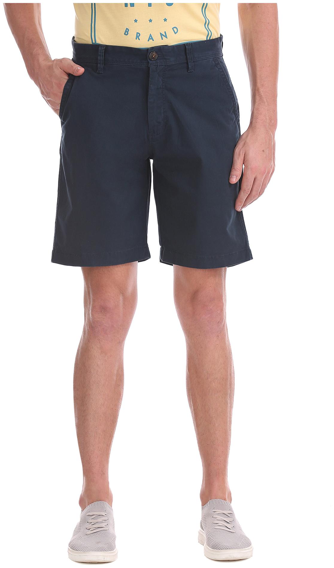 

Aeropostale Men Blue Regular Fit Regular Shorts