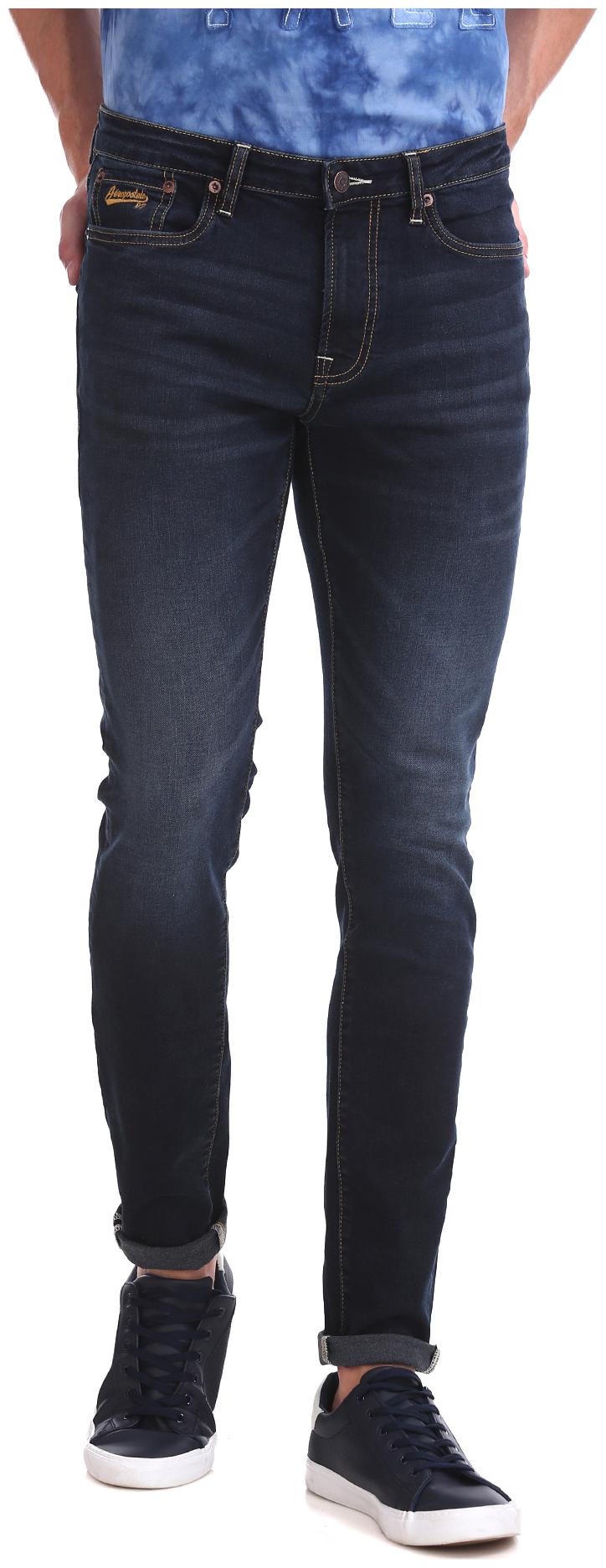 

Aeropostale Men Blue Super Skinny Fit Jeans