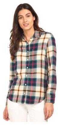 

Aeropostale Women Black Checked Regular Fit Shirt