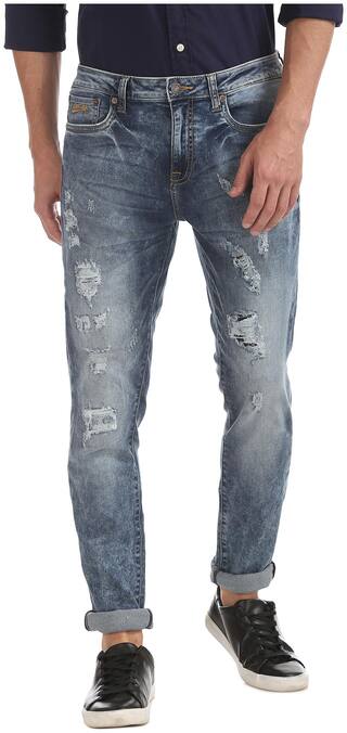 Aeropostale Men Blue Super Skinny Fit Jeans