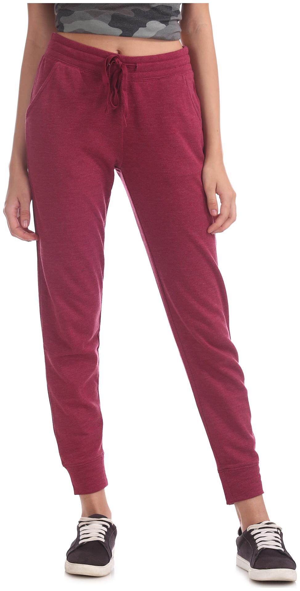 

Aeropostale Women Red Regular fit Jogger