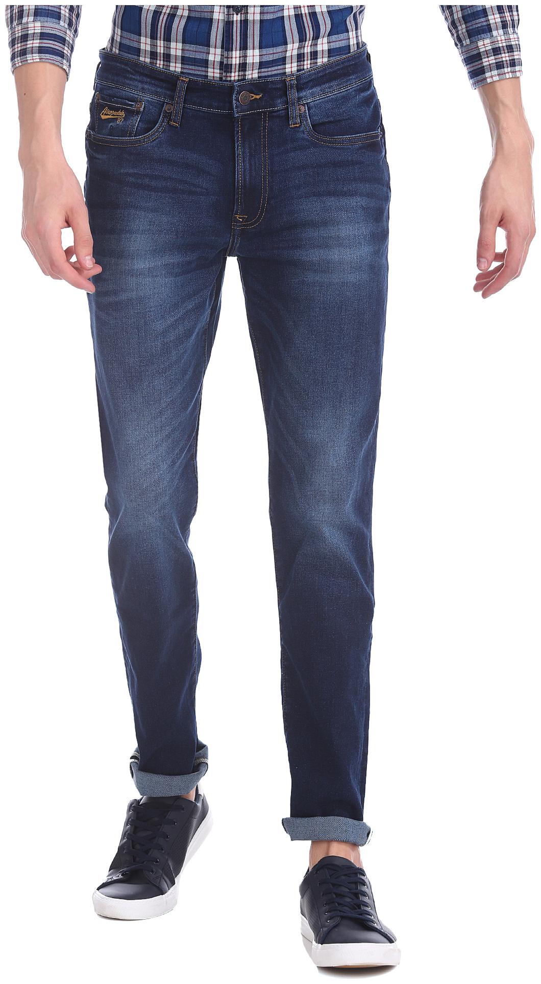 

Aeropostale Men Blue Regular Fit Jeans