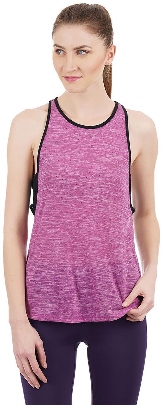 

Aeropostale Women Solid Regular top - Purple
