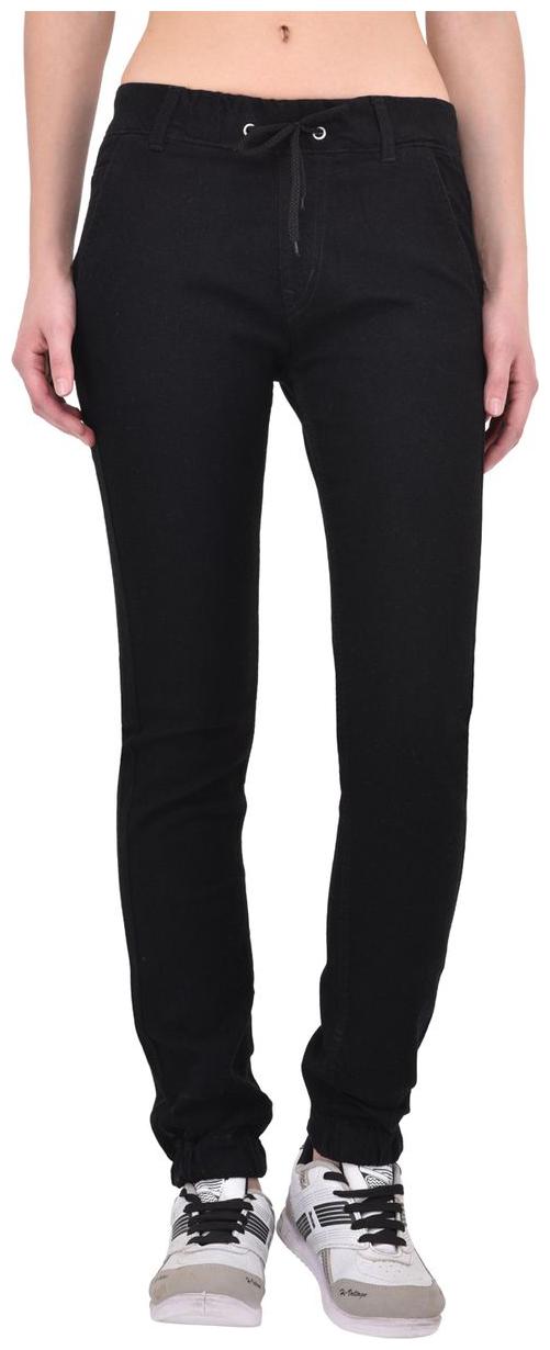 

Ansh Fashion Wear Women Black Straight fit Regular pants