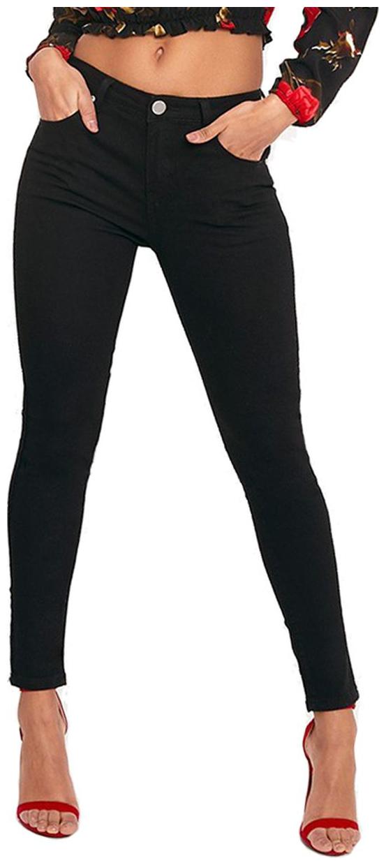 

Ansh Fashion Wear Women Black Straight fit Jeans