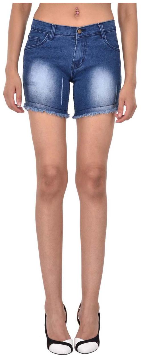 

Ansh Fashion Wear Women Solid Sport shorts - Blue