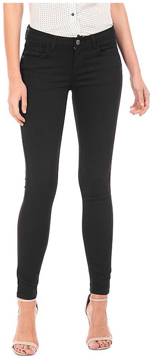 

Ansh Fashion Wear Women Black Straight fit Jeans