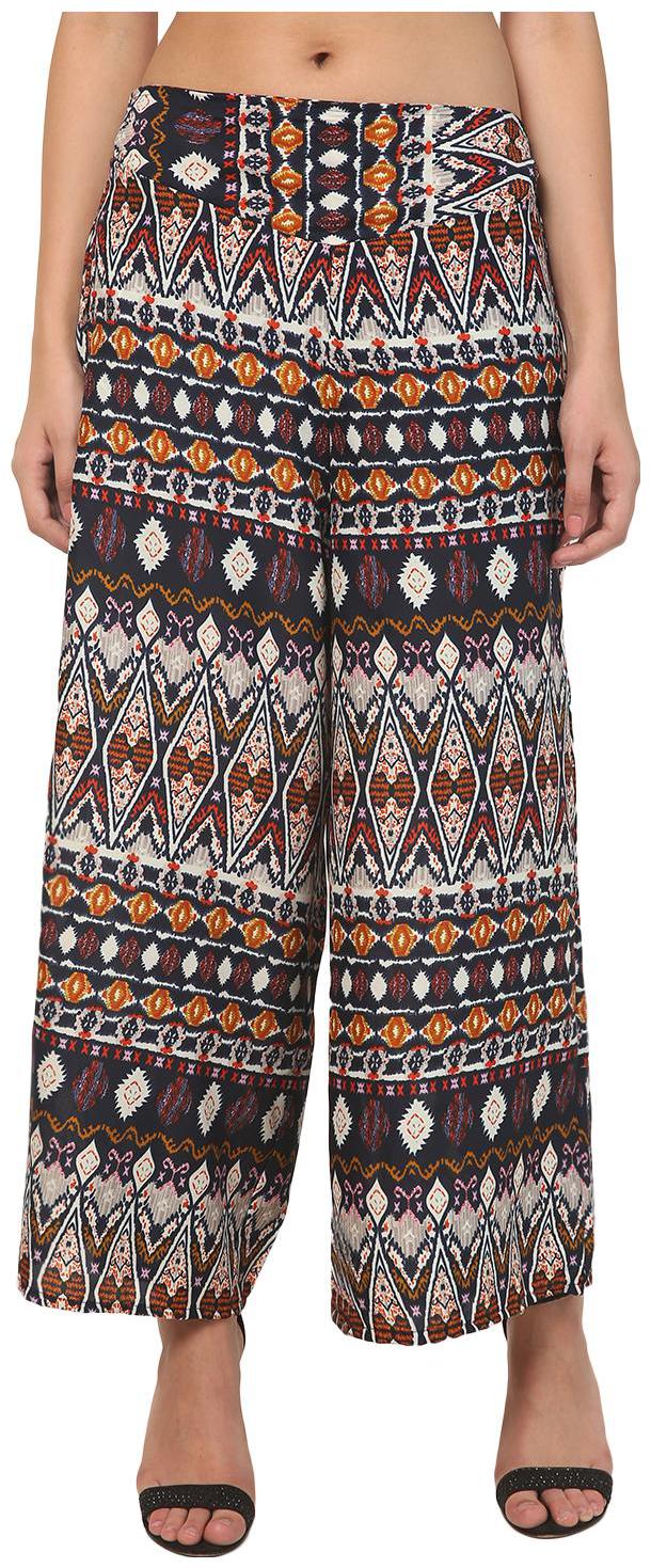 

AISA FASHION Multi Printed Flared Palazzo