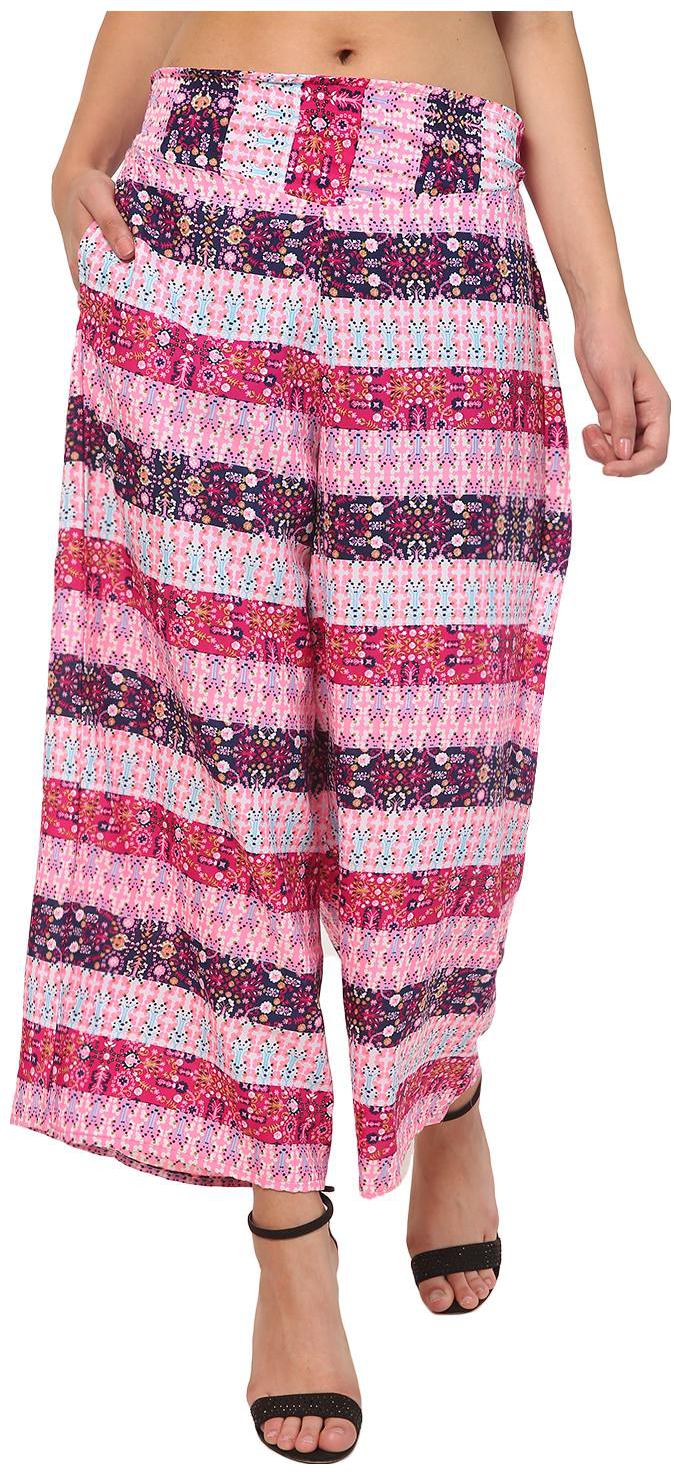 

AISA FASHION Multi Printed Flared Palazzo