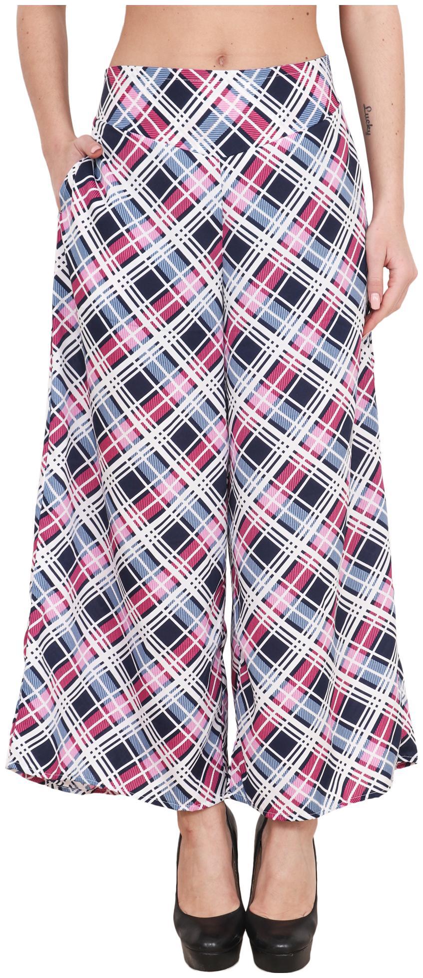 

AISA FASHION Multi Printed Flared Palazzo