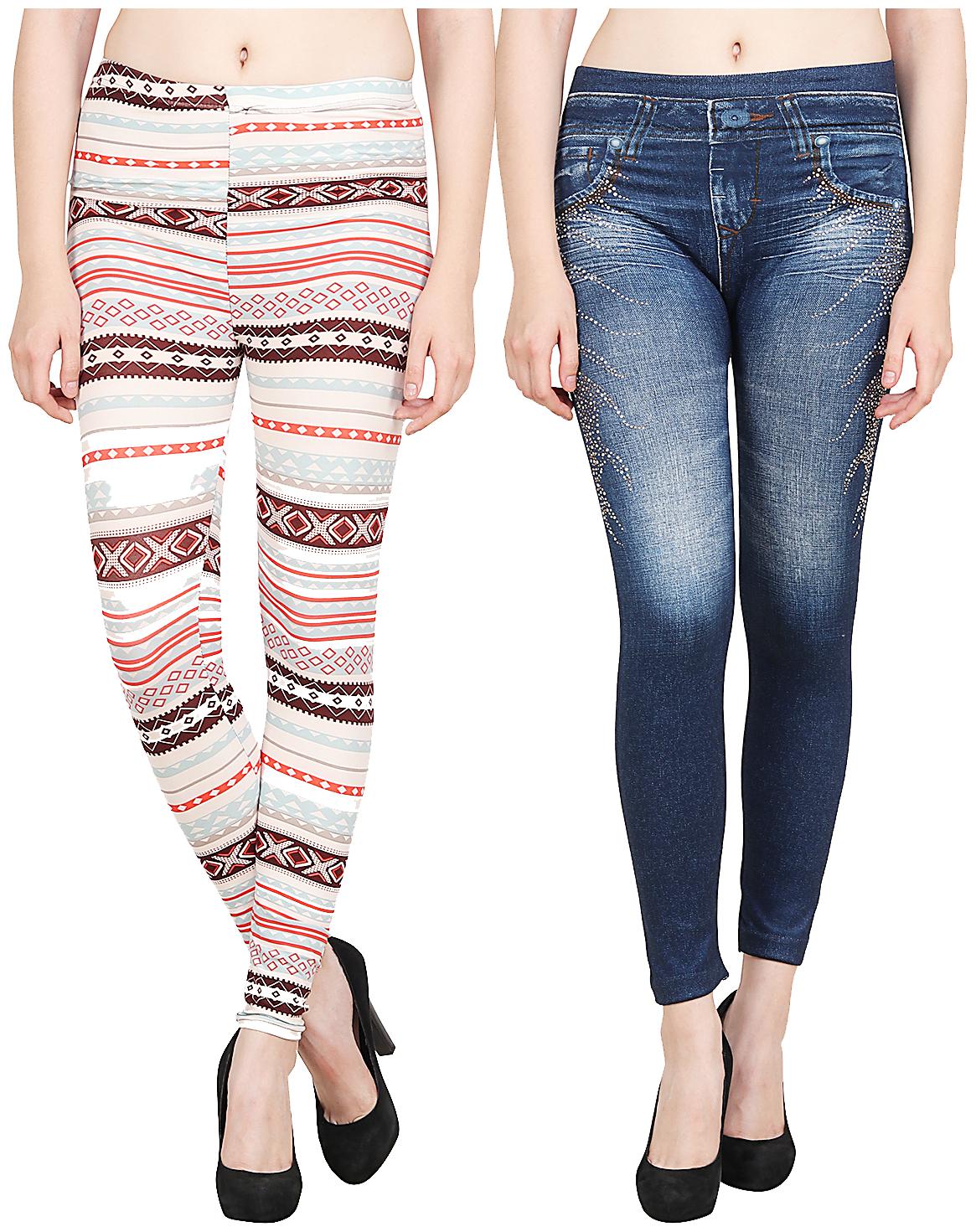 

Aiyra Women Multi Skinny fit Jegging Jeans
