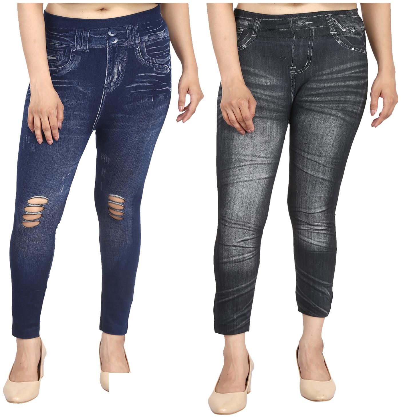 

Aiyra Women Blue Black Skinny fit Jeans