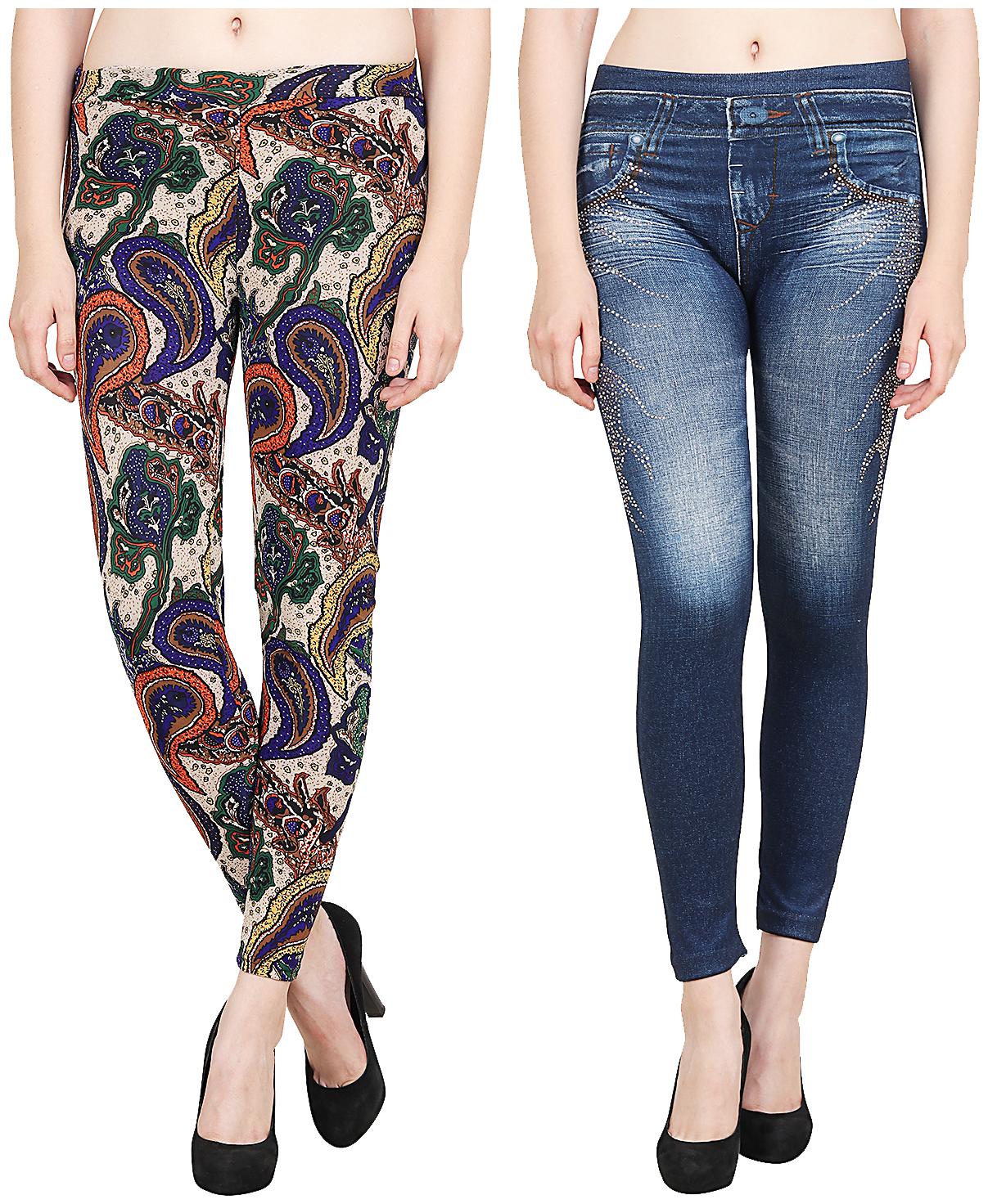 

Aiyra Women Multi Skinny fit Jegging Jeans