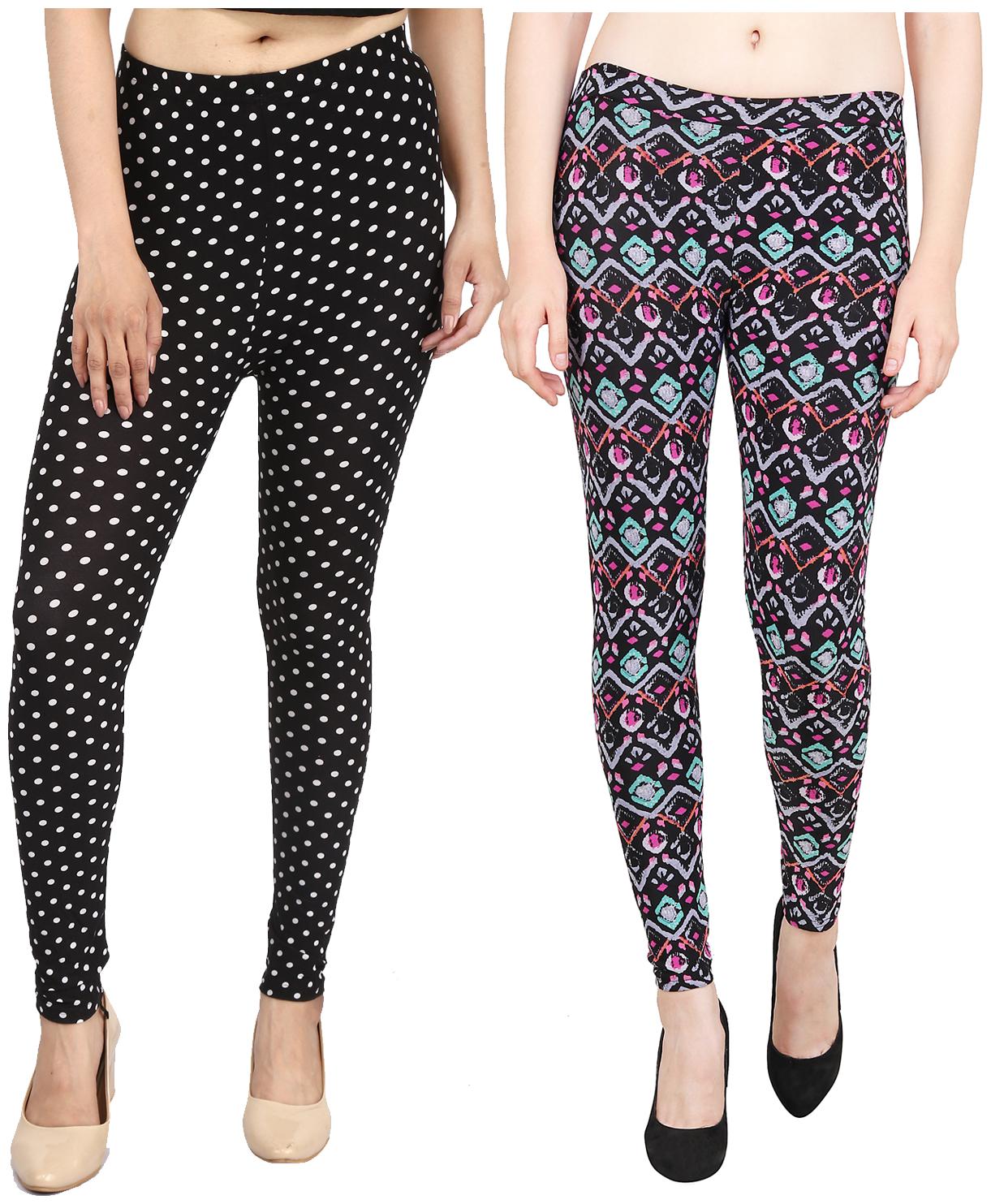 

Aiyra Women s Blended Printed Legging - Multi