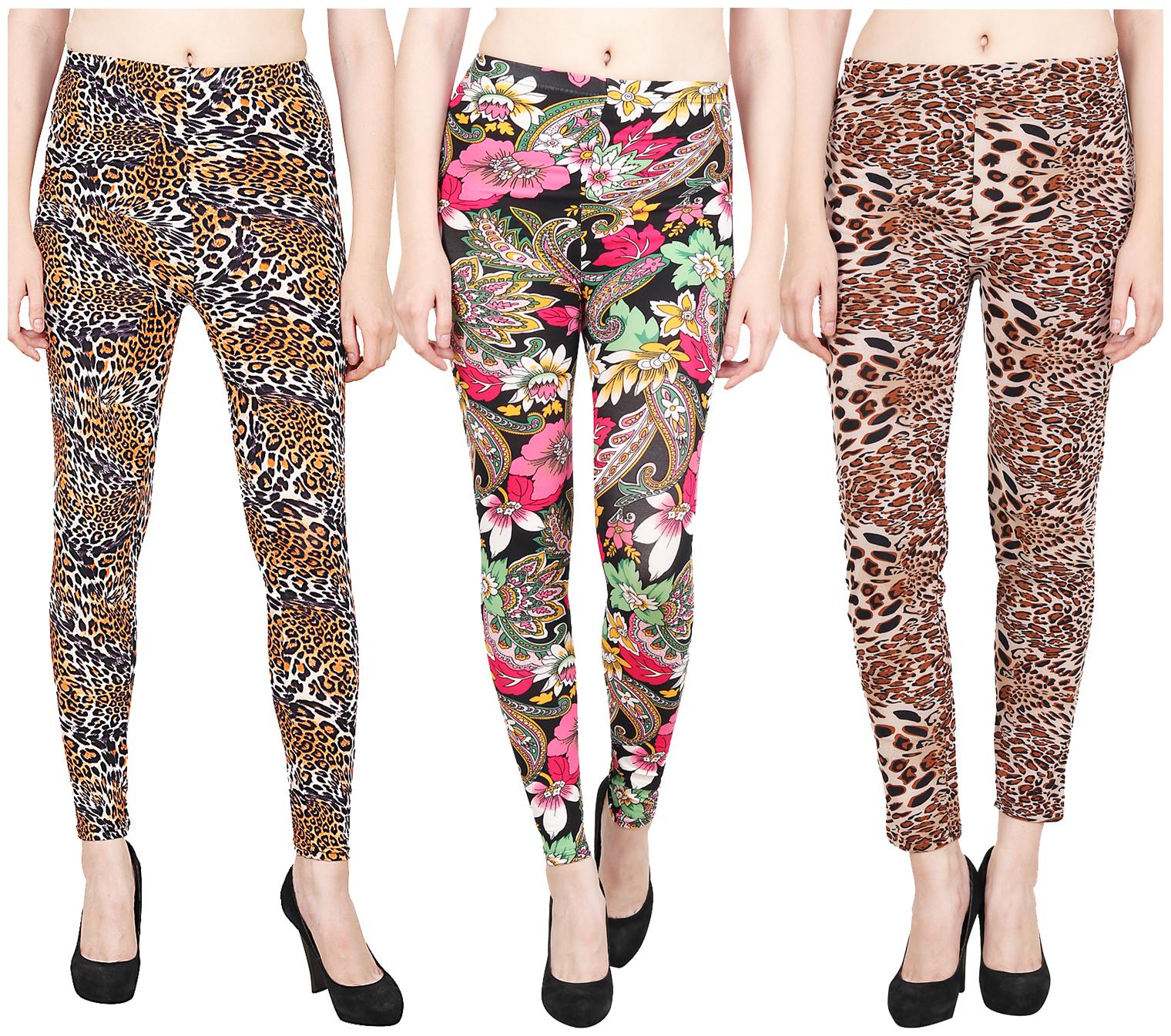 

Aiyra Women Polyester Ankle legging Multi color