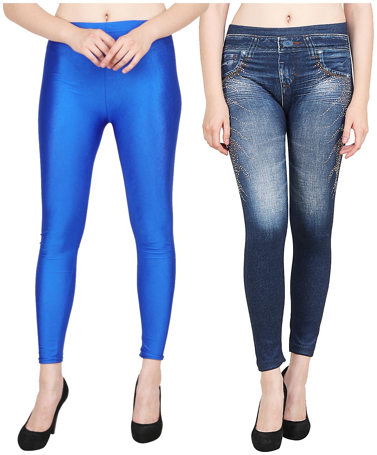 

Aiyra Women Blue Skinny fit Jegging