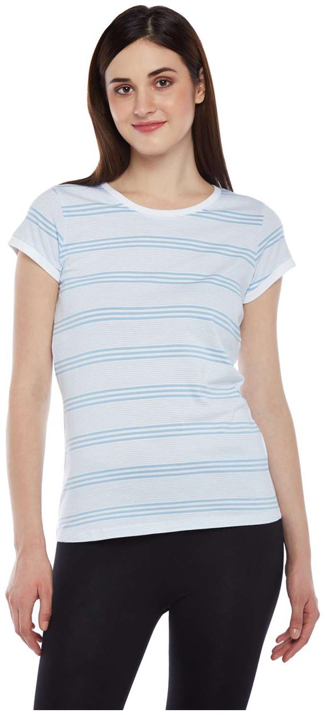 

Ajile By Pantaloons Women Striped Shirt style - Green