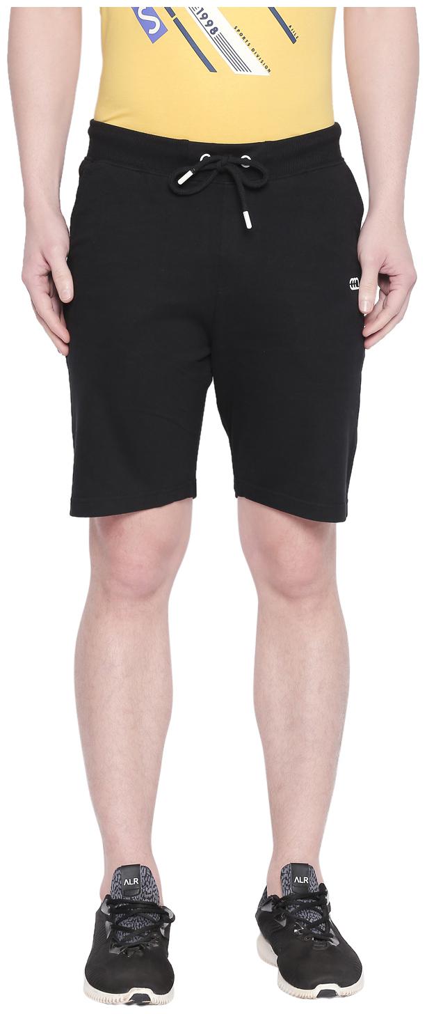 

Ajile By Pantaloons Men Black Slim Fit Regular Shorts