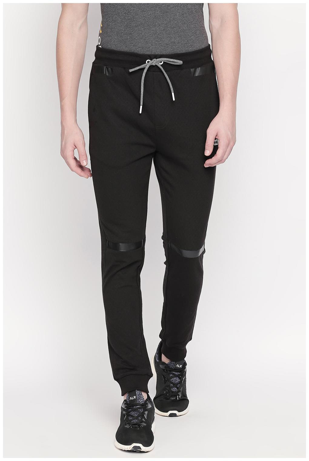 

Ajile By Pantaloons Men Black Solid Regular fit Track pants
