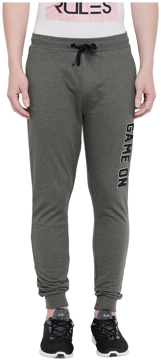 

Ajile By Pantaloons Cotton Printed Green Color Track Pant for Men