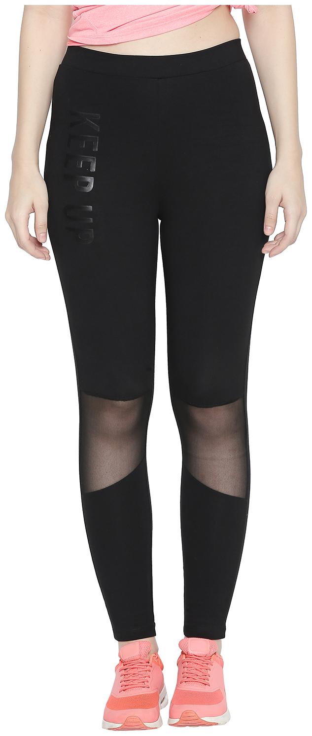 

Ajile By Pantaloons Women Regular fit Blended Solid Track pants - Black