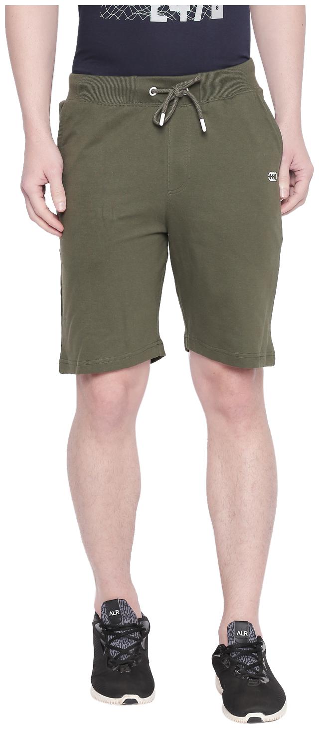 

Ajile By Pantaloons Men Green Slim Fit Regular Shorts