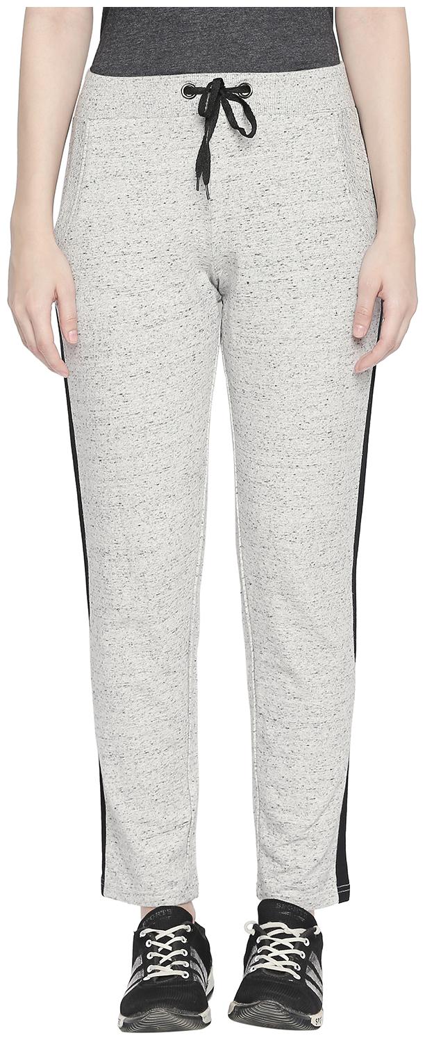 

Ajile By Pantaloons Women Regular fit Cotton Solid Track pants - Grey