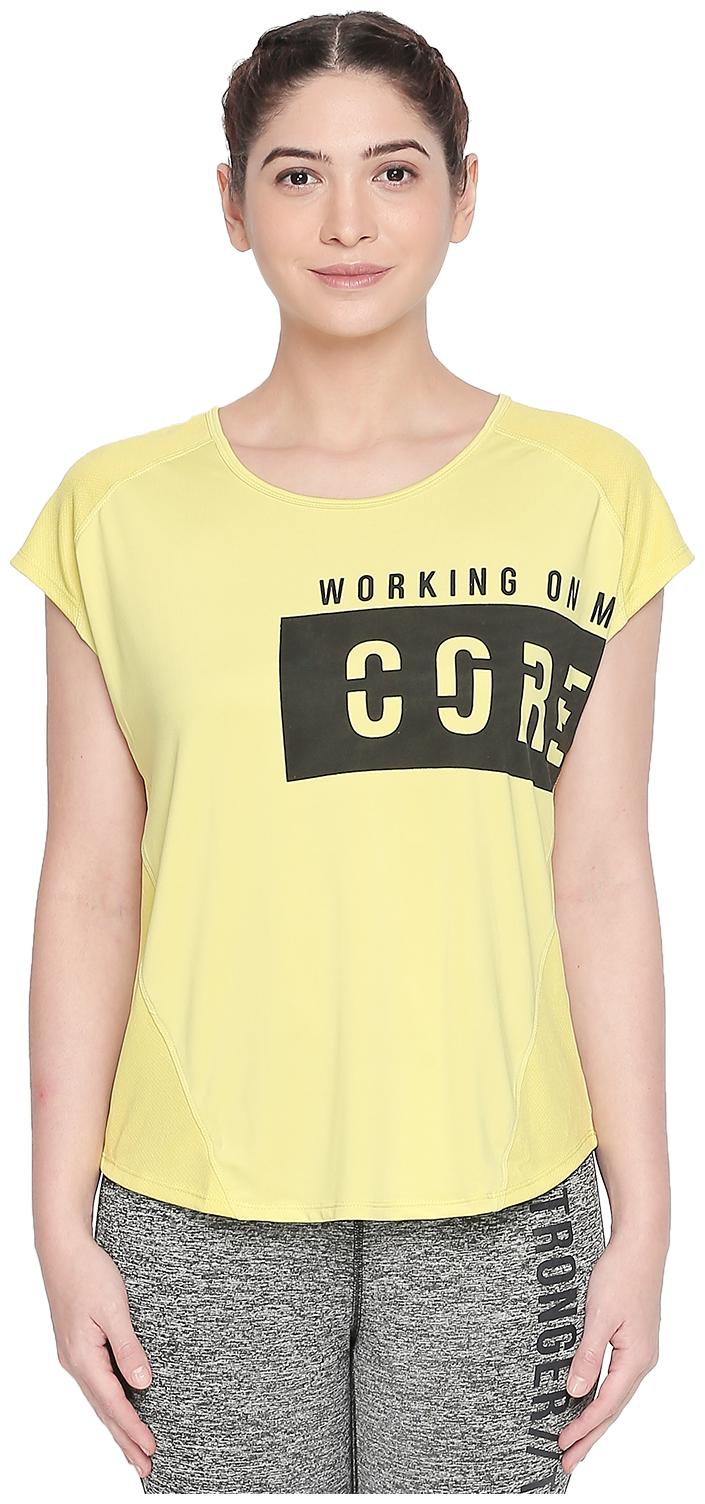 

Ajile By Pantaloons Women Printed Regular top - Yellow